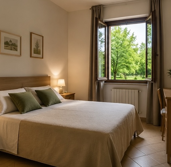 Casa vista parco